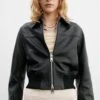 Blouson Cuir Bas élastiqué 1 Blouson Cuir Bas élastiqué -Vêtements Pascher 57066004 99