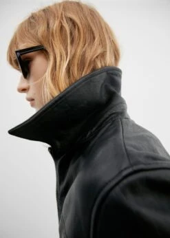 Blouson Cuir Bas élastiqué -Vêtements Pascher 57066004 99 D1