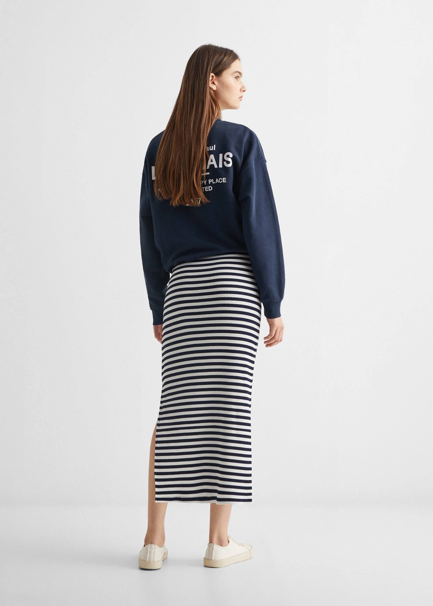 Jupe Longue Rayures 5 Jupe Longue Rayures – Image 3
