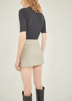 Jupe Laine Fines Rayures -Vêtements Pascher 57066015 92 R