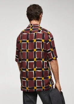 Chemise Fluide En Imprimé Géométrique -Vêtements Pascher 57066017 76 R