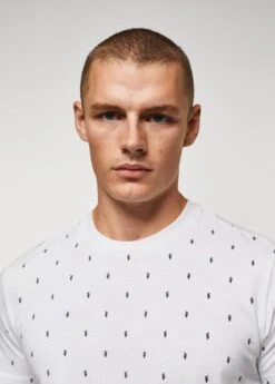 T-shirt 100 % Coton Imprimé -Vêtements Pascher 57066018 01 D2