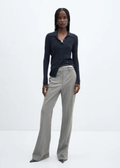 Pantalon Chiné Wideleg -Vêtements Pascher 57066716 94 99999999 01