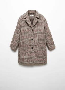 Manteau Long à Carreaux -Vêtements Pascher 57067109 30 B