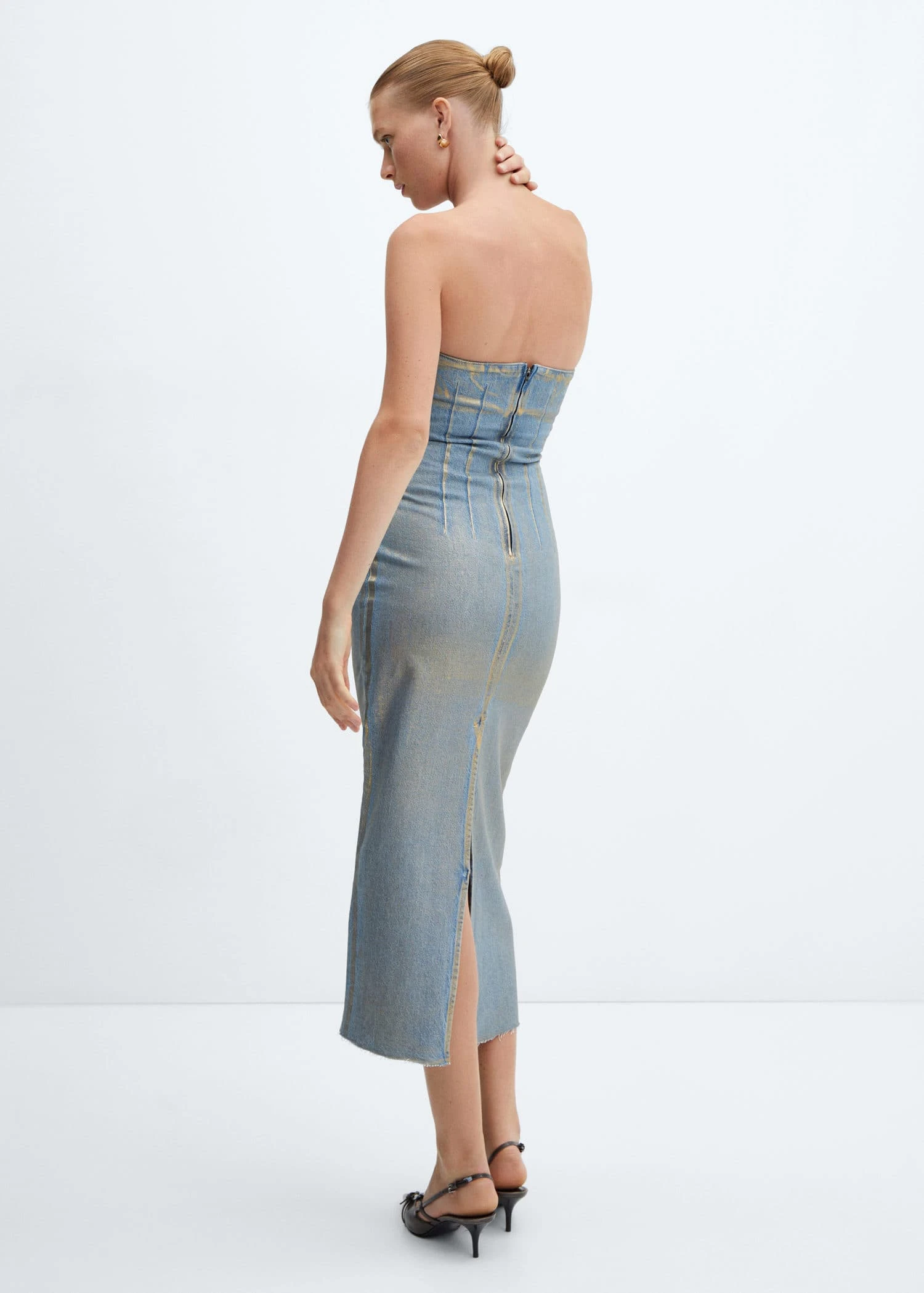 Robe En Jean Foil 5 Robe En Jean Foil – Image 3