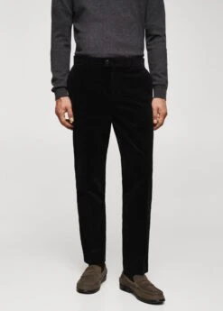 Pantalon Slim Fit En Velours Côtelé -Vêtements Pascher 57067706 99
