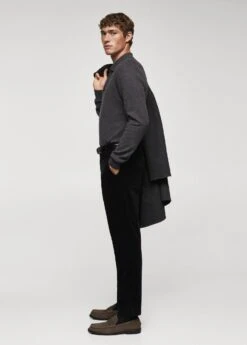 Pantalon Slim Fit En Velours Côtelé -Vêtements Pascher 57067706 99 D2