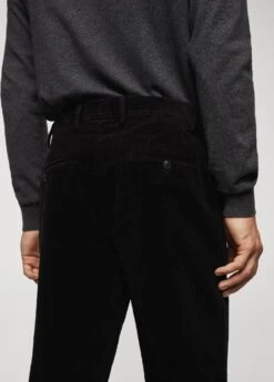 Pantalon Slim Fit En Velours Côtelé -Vêtements Pascher 57067706 99 D4