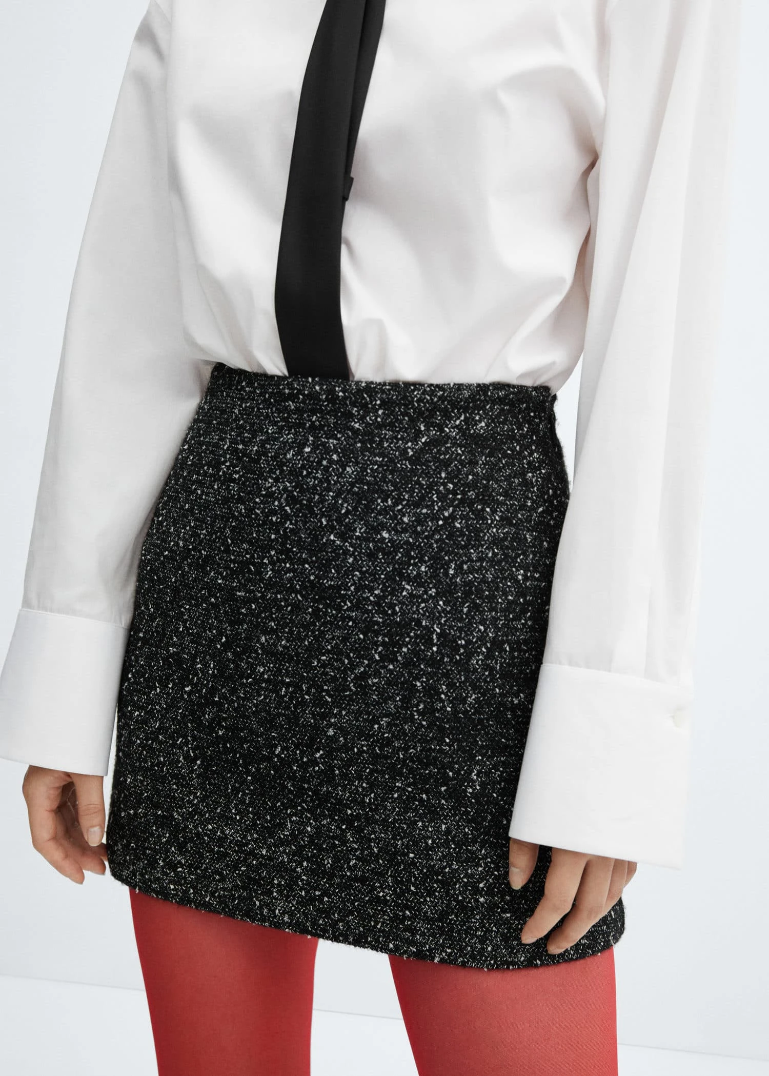 Jupe Tweed Chinée 7 Jupe Tweed Chinée – Image 5