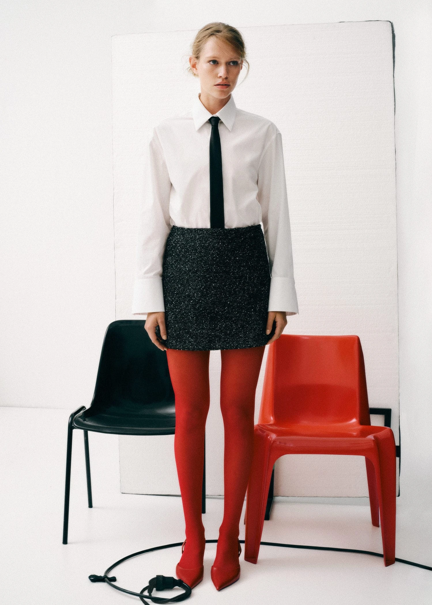 Jupe Tweed Chinée 10 Jupe Tweed Chinée – Image 8