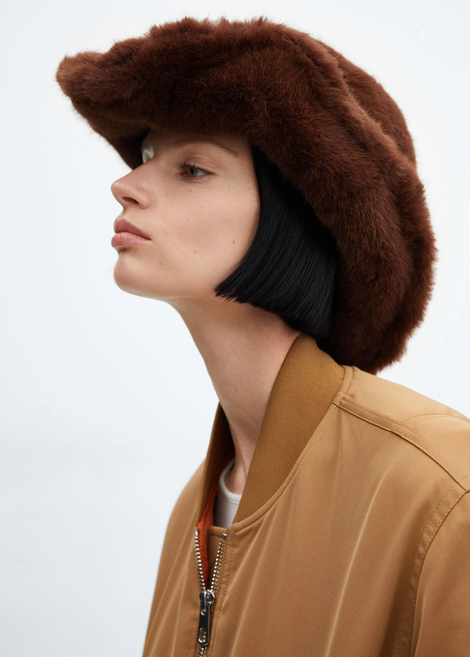 Gants Poignet Fausse Fourrure 4 Gants Poignet Fausse Fourrure – Image 2