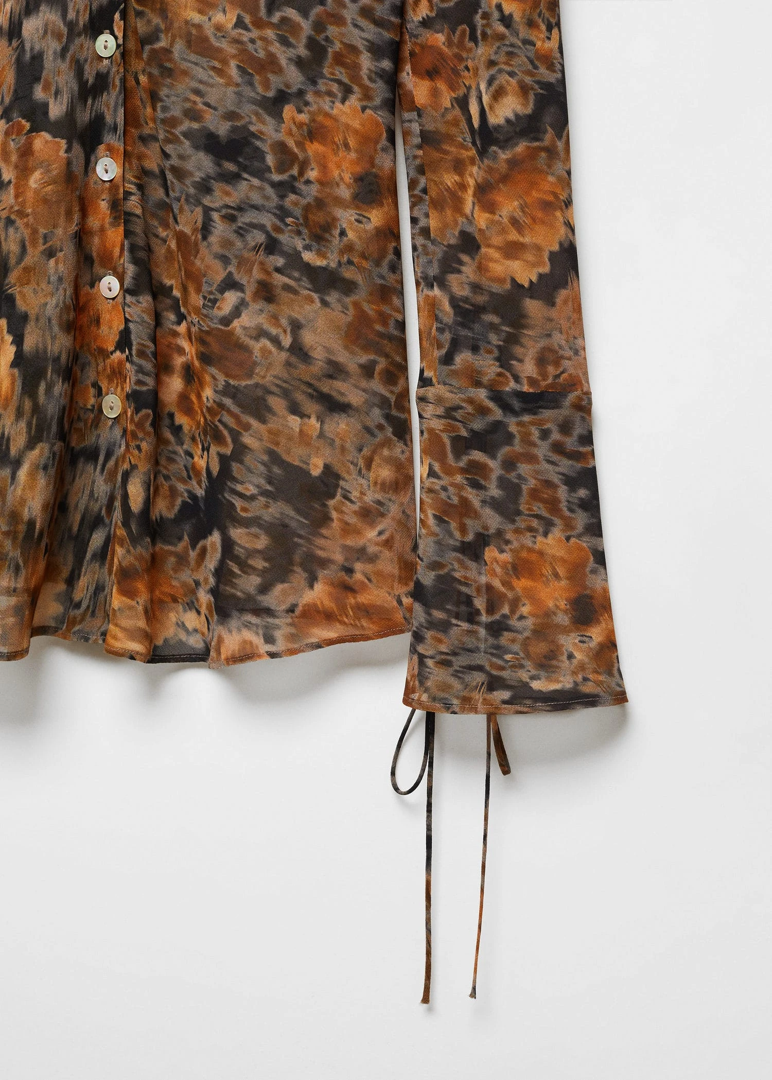 Chemise Imprimée Semi-transparente 8 Chemise Imprimée Semi-transparente – Image 6