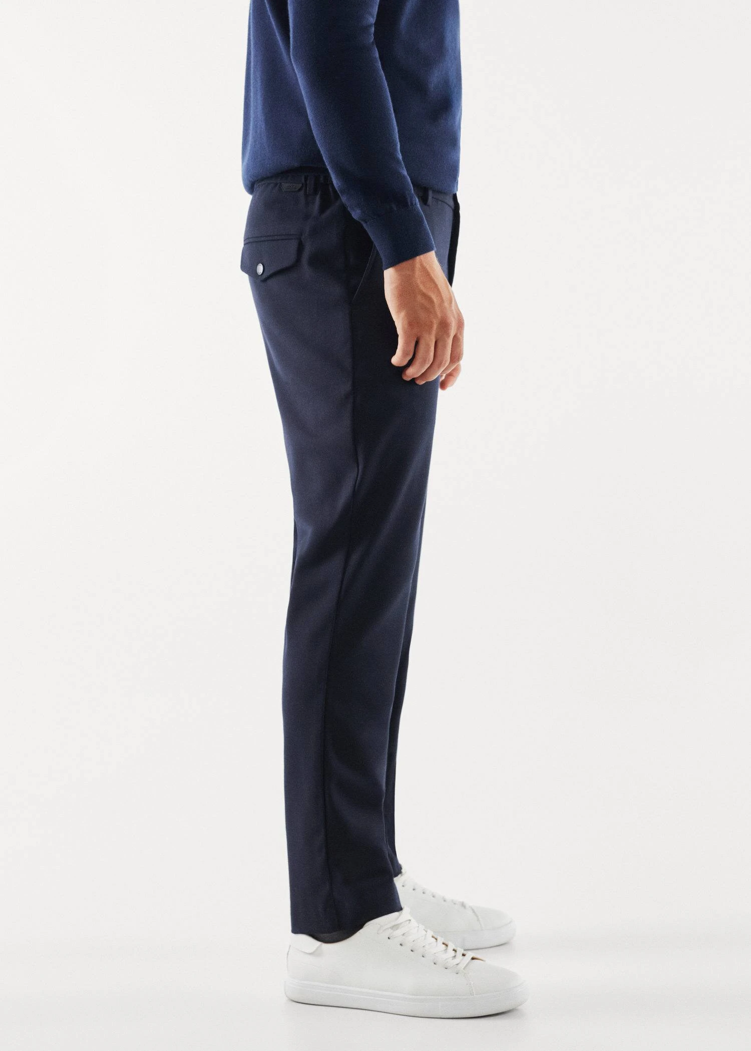 Pantalon Slim Fit Tissu Technique 8 Pantalon Slim Fit Tissu Technique – Image 6