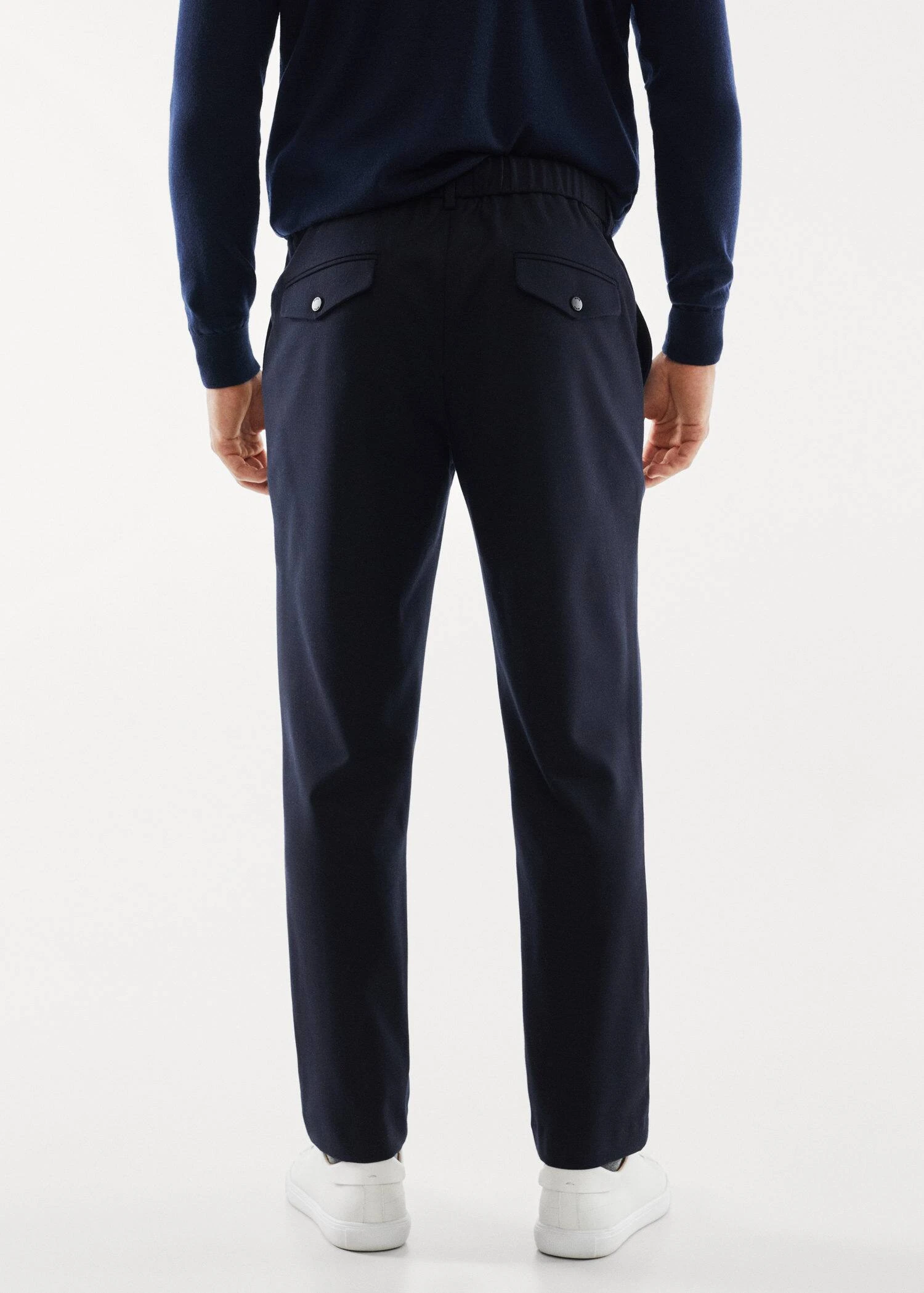 Pantalon Slim Fit Tissu Technique 5 Pantalon Slim Fit Tissu Technique – Image 3