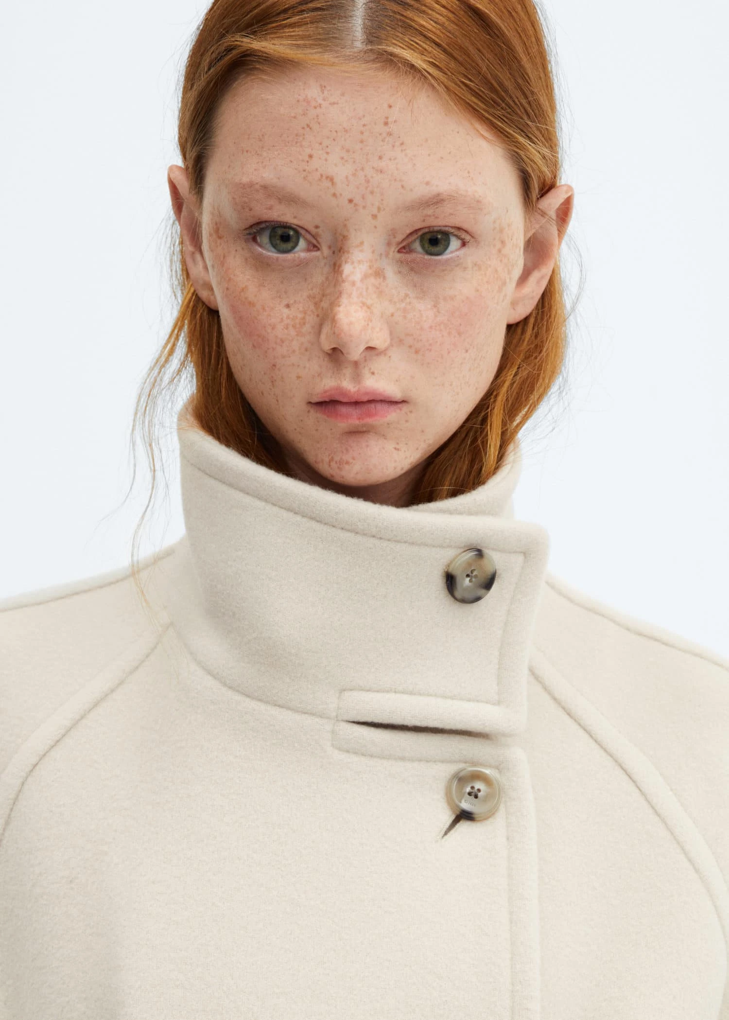 Manteau Laine Vierge Col Montant 6 Manteau Laine Vierge Col Montant – Image 4