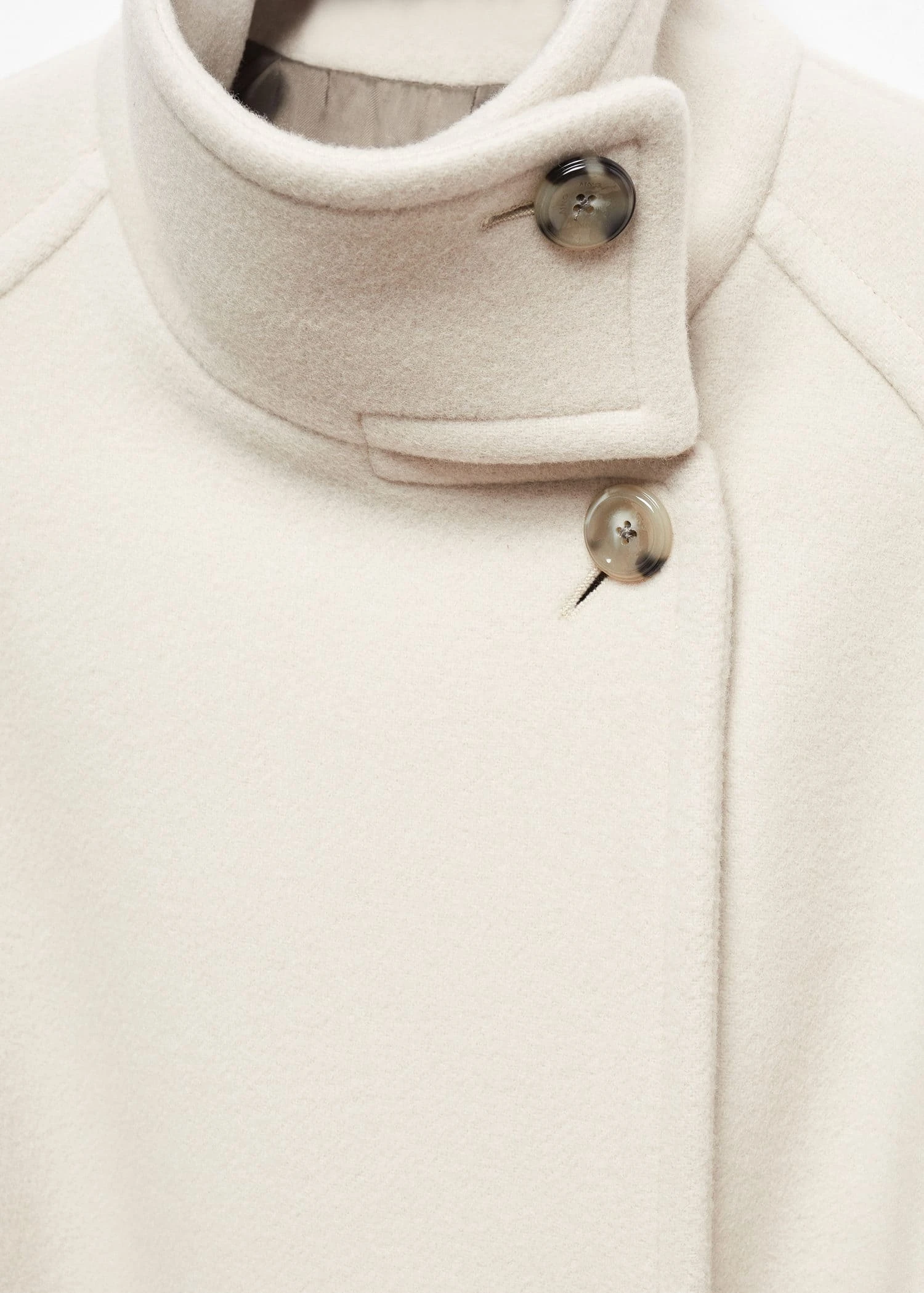 Manteau Laine Vierge Col Montant 10 Manteau Laine Vierge Col Montant – Image 8