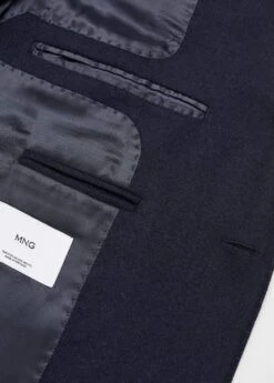 Veste Laine Vierge Surpiqûres -Vêtements Pascher 57068633 56 D8