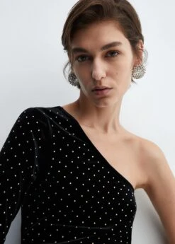 Top Velours Strass -Vêtements Pascher 57069098 99 D1