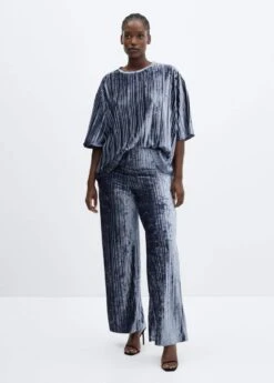 Pantalon Plissé Velours 26 Pantalon Plissé Velours -Vêtements Pascher 57069100 52 D3