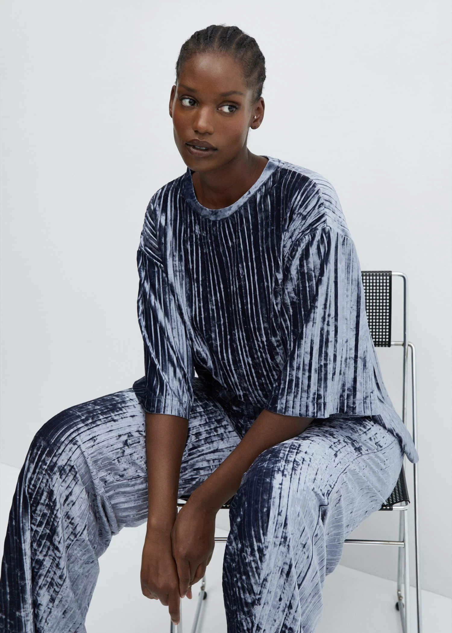 Pantalon Plissé Velours 8 Pantalon Plissé Velours – Image 6