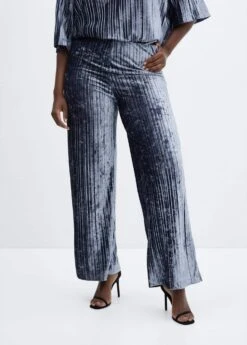 Pantalon Plissé Velours 28 Pantalon Plissé Velours -Vêtements Pascher 57069100 52 D5