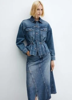 Jupe Denim Asymétrique -Vêtements Pascher 57069118 TO D2