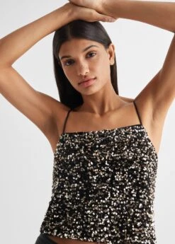 Chemisier à Paillettes -Vêtements Pascher 57069216 OR D1