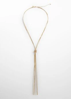 Collier Chaînes Nœud