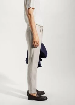 Pantalon 100 % Lin Regular Fit 22 Pantalon 100 % Lin Regular Fit -Vêtements Pascher 57072502 08 D2