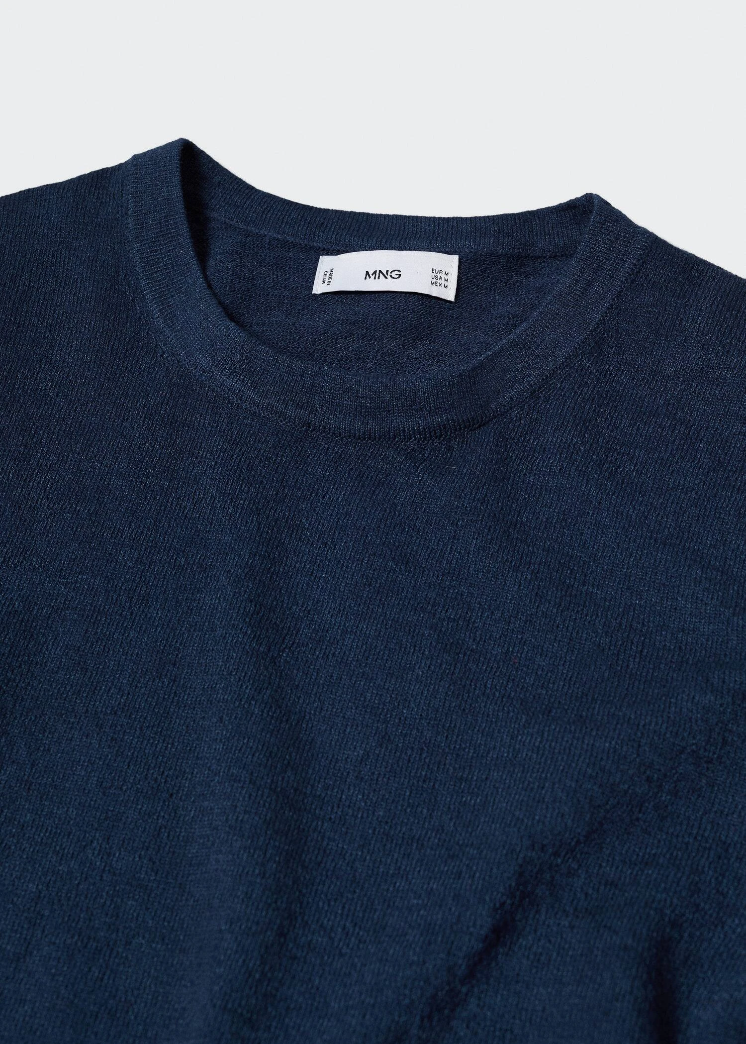 T-shirt Maille Fine Coton 8 T-shirt Maille Fine Coton – Image 6