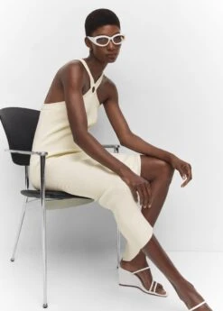 Robe Maille Détail Anneau -Vêtements Pascher 57072890 05 D2