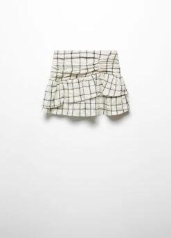 Jupe Volantée à Carreaux
