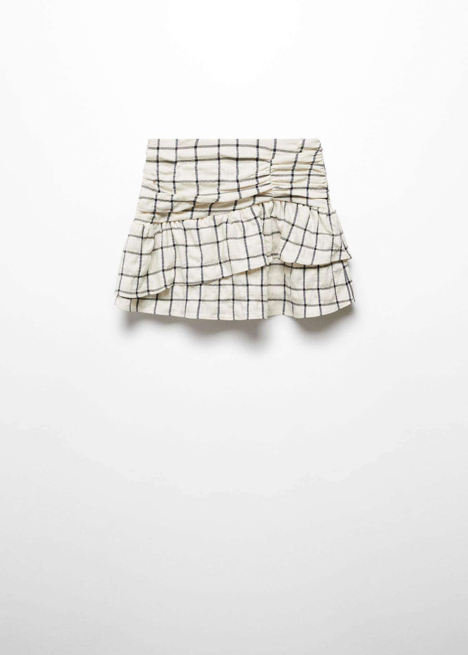 Jupe Volantée à Carreaux 3 Jupe Volantée à Carreaux