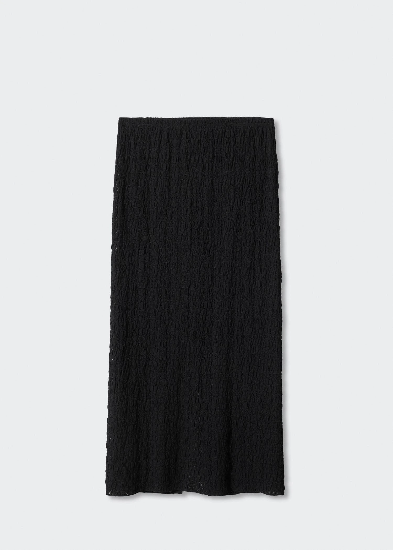 Jupe Texturée Fendue 9 Jupe Texturée Fendue – Image 7