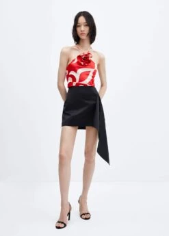 Top Satiné Imprimé Fleur Décorative -Vêtements Pascher 57073821 70 99999999 01