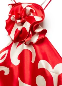 Top Satiné Imprimé Fleur Décorative -Vêtements Pascher 57073821 70 D8