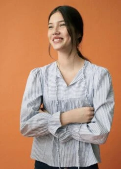 Blouse Coton à Rayures -Vêtements Pascher 57074034 52 D5