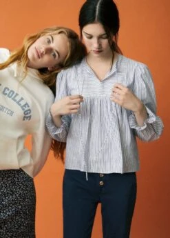 Blouse Coton à Rayures -Vêtements Pascher 57074034 52 D6