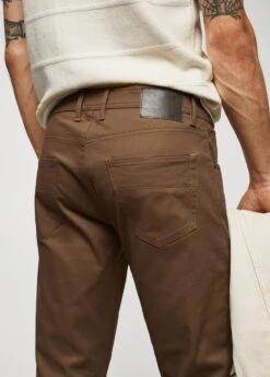 Pantalon Slim Fit Coton Serge -Vêtements Pascher 57074385 31 D4