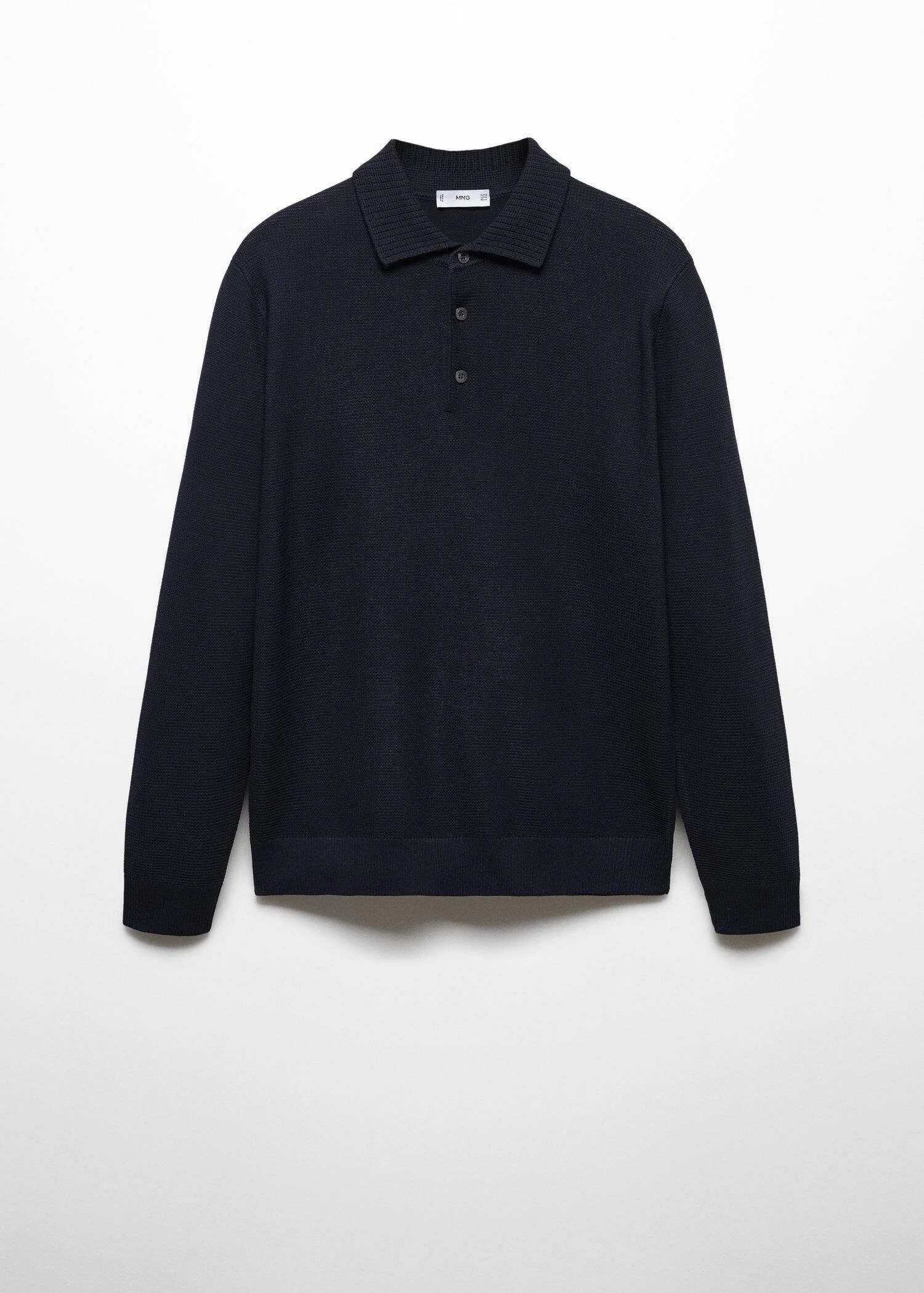 Polo Maille Fine Structuré 10 Polo Maille Fine Structuré – Image 8