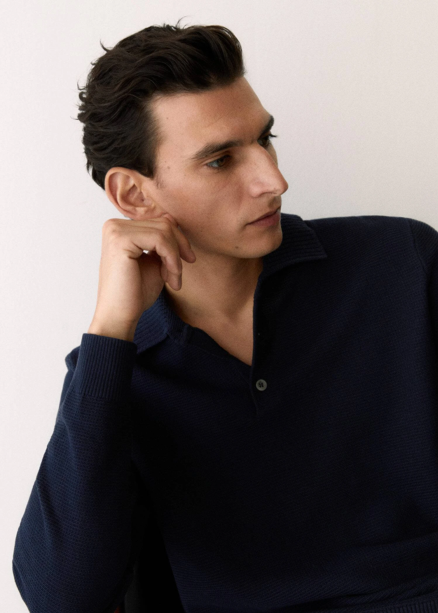 Polo Maille Fine Structuré 8 Polo Maille Fine Structuré – Image 6