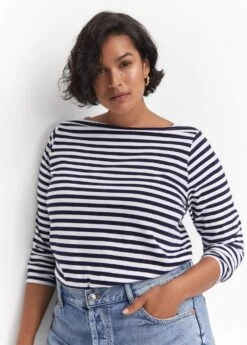 T-shirt Col Bateau Coton -Vêtements Pascher 57074401 56 D4