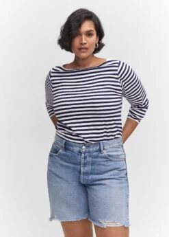 T-shirt Col Bateau Coton -Vêtements Pascher 57074401 56 D5