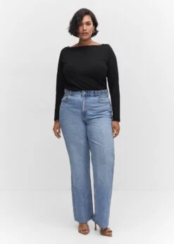 T-shirt Col Bateau Coton -Vêtements Pascher 57074401 99 D3