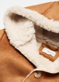 Manteau Suédine En Imitation Mouton -Vêtements Pascher 57074402 09 D0