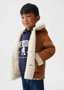 Manteau Suédine En Imitation Mouton -Vêtements Pascher 57074402 09 D4