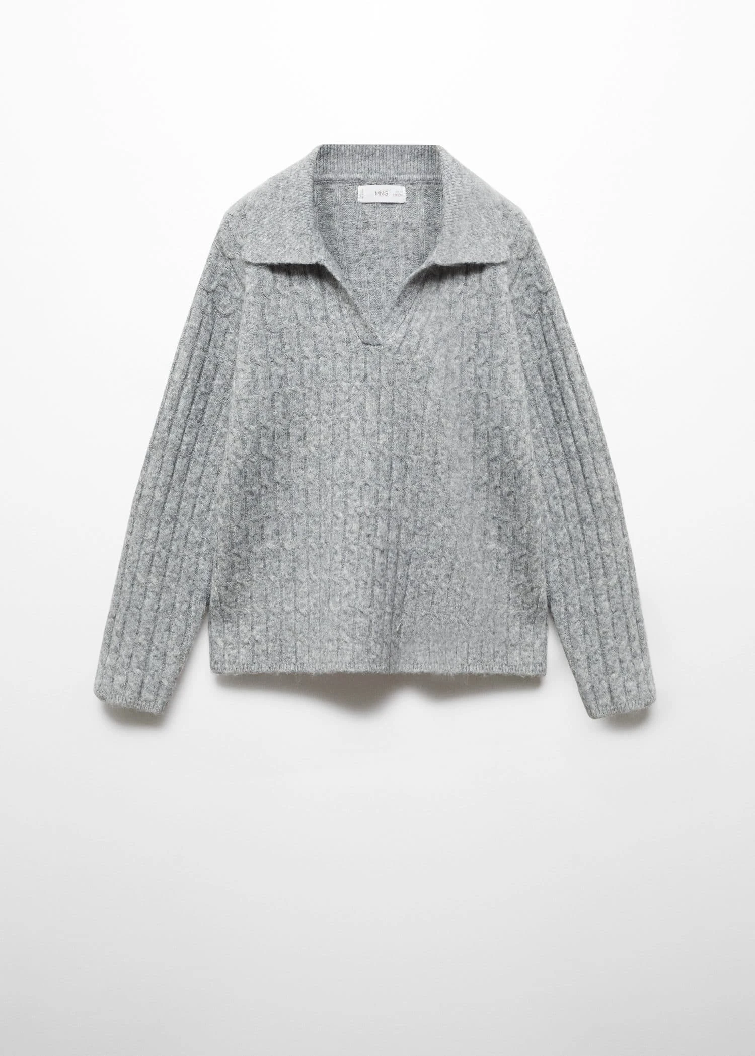 Pull-over Maille Col Polo 4 Pull-over Maille Col Polo – Image 3