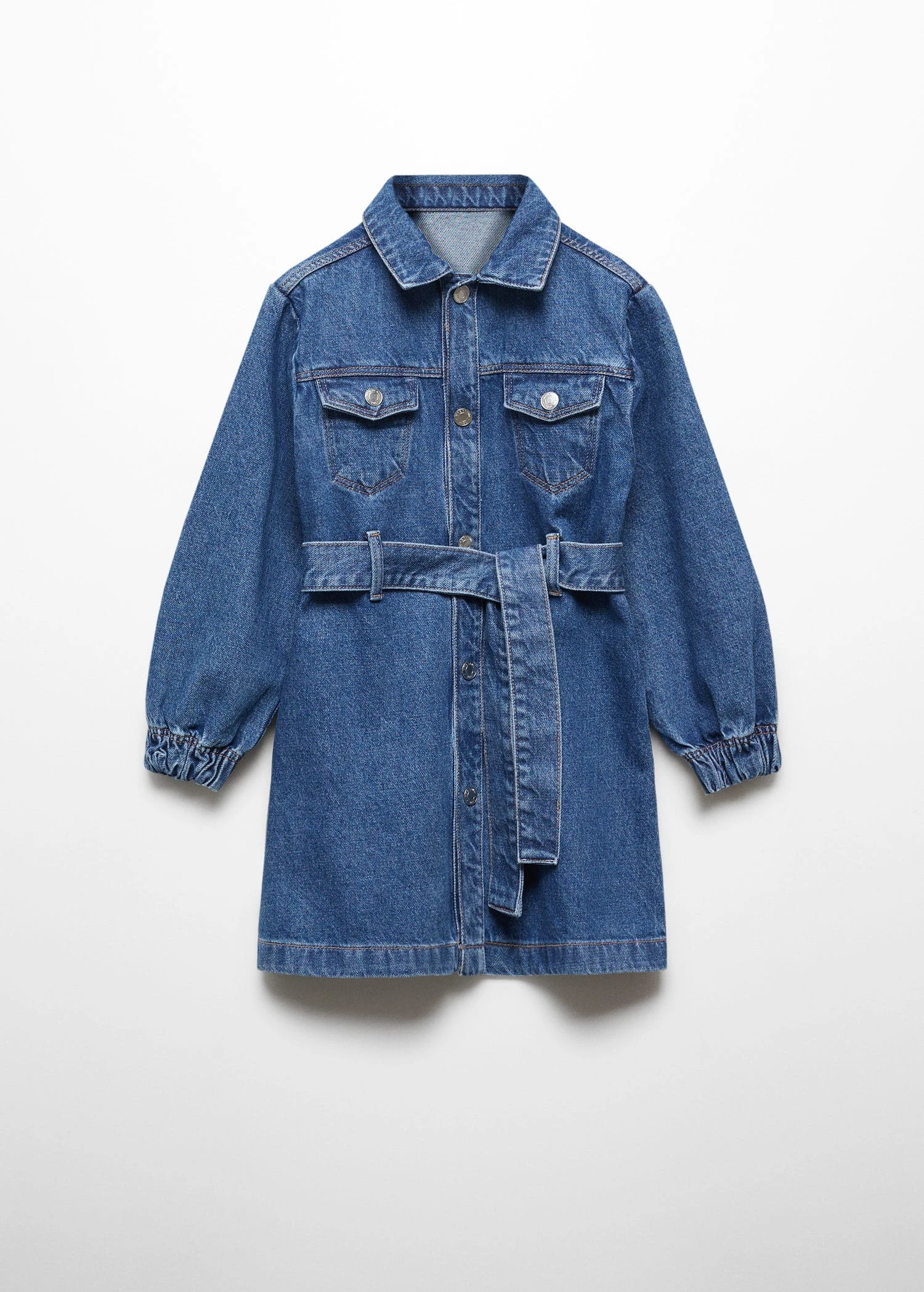 Robe Denim Ceinture 4 Robe Denim Ceinture – Image 2