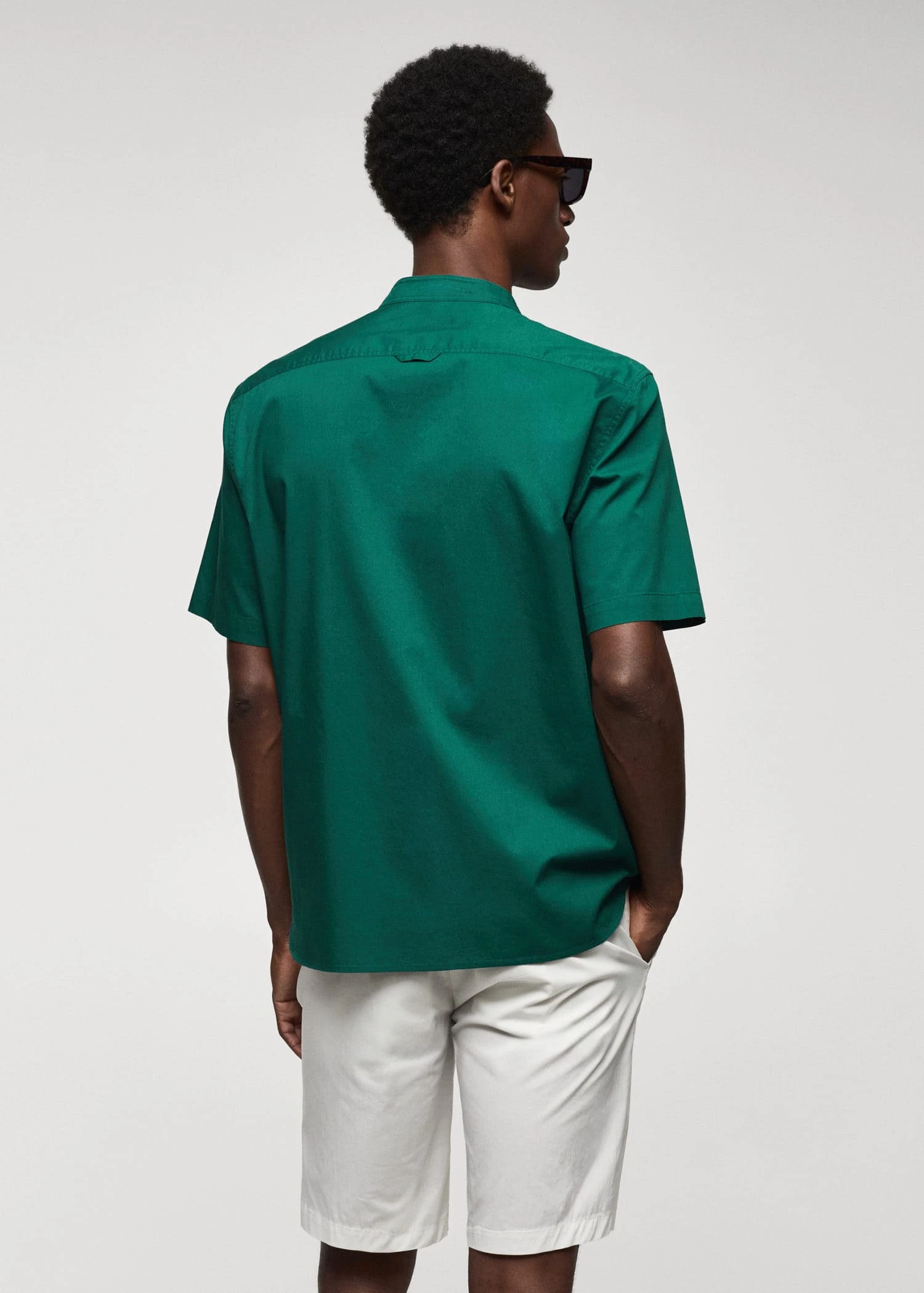 Chemise 100 % Coton Col Mao 5 Chemise 100 % Coton Col Mao – Image 3