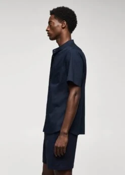 Chemise 100 % Coton Col Mao 27 Chemise 100 % Coton Col Mao -Vêtements Pascher 57074764 56 D2